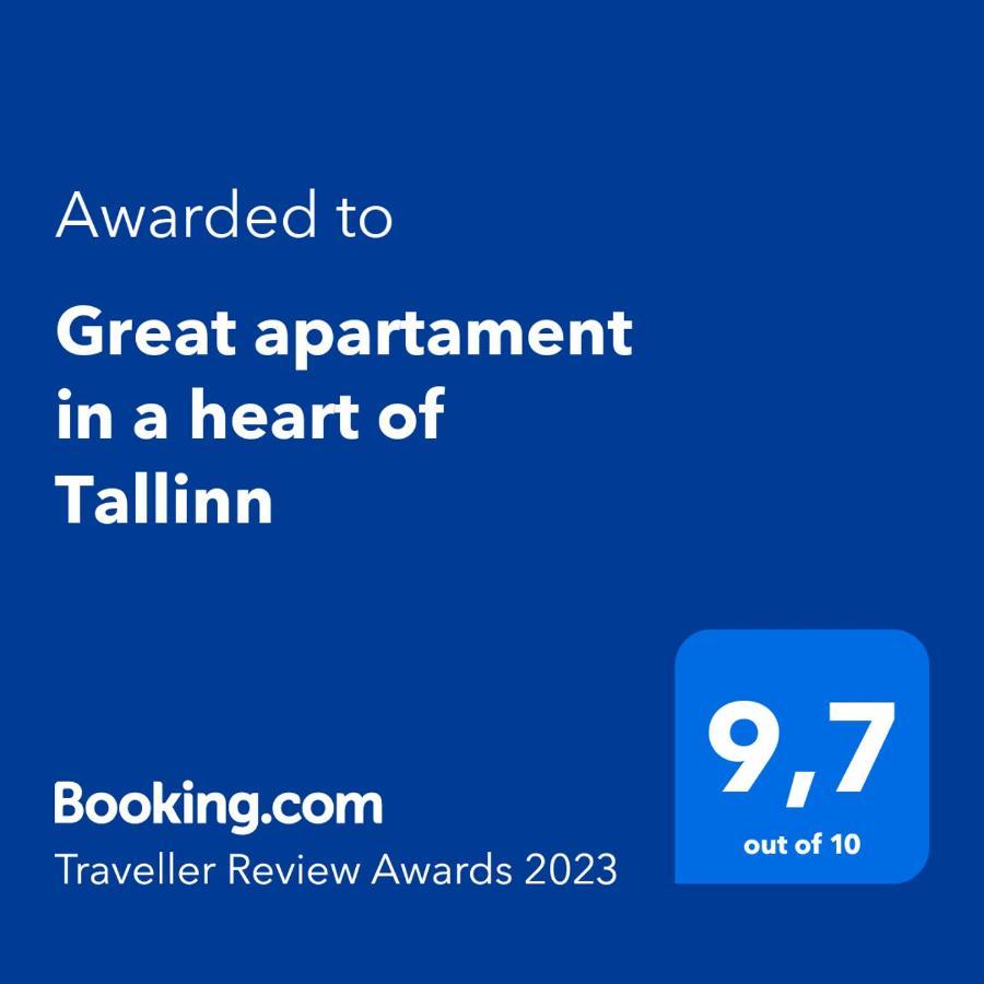 Great Apartament In A Heart Of تالين المظهر الخارجي الصورة